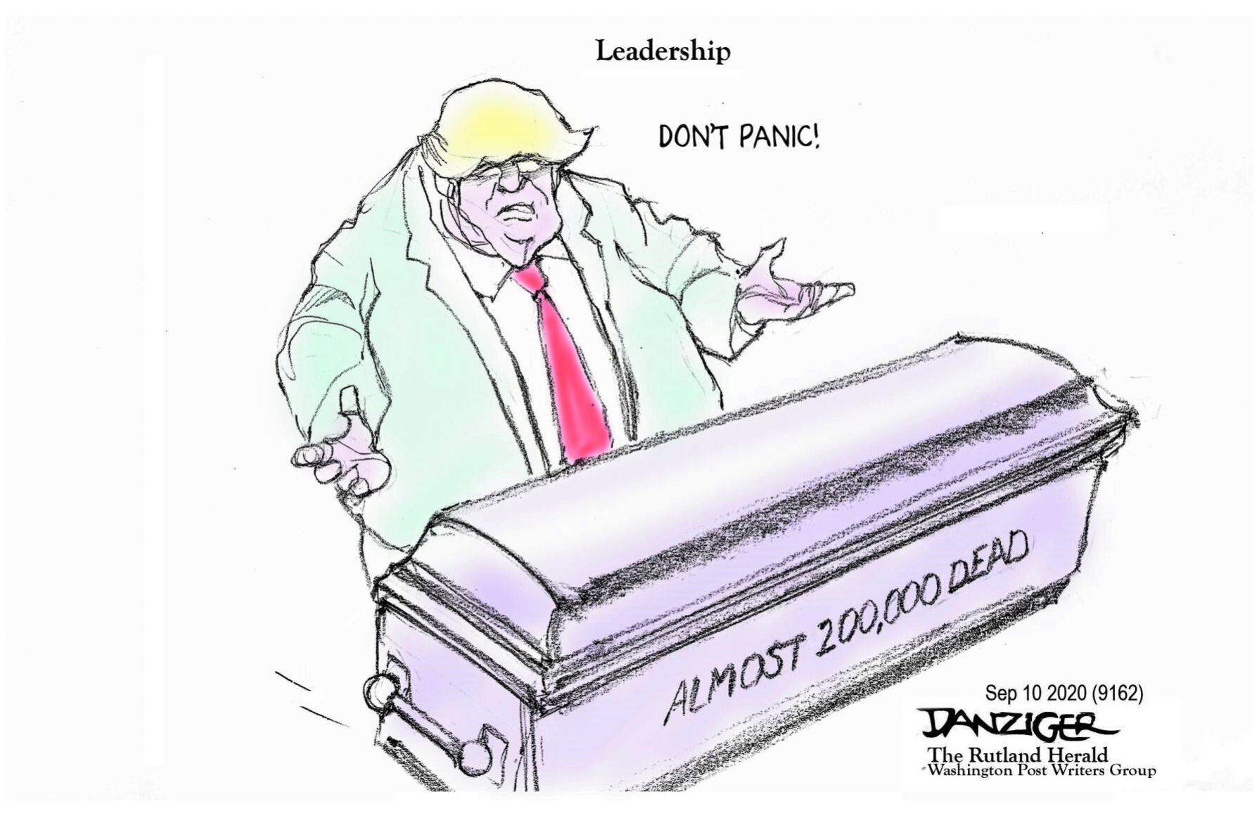 Jeff Danziger cartoon